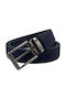 Men's Leather Blue Belt