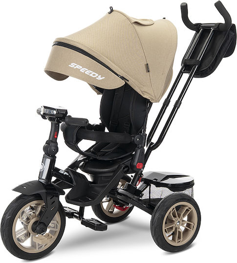 Lorelli Speedy Convertible with Parental Handle for Ages 1-3 Beige