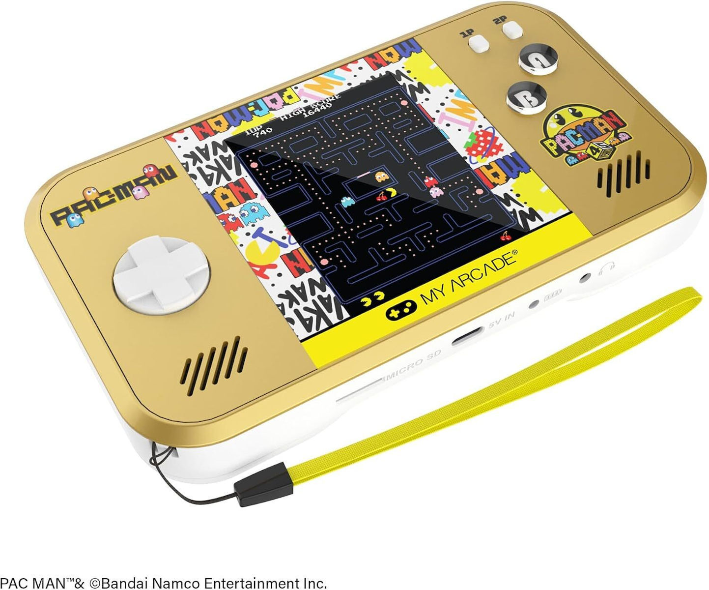 My Arcade Pac-man Pocket Player Max Sistem Portabil de Gaming 45th