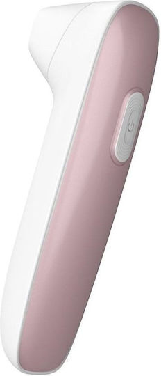 Бял Клиторен Аспиратор 10 Скорости Сменяеми Глави Toyz4lovers Elys Great Kiss Clitoral Stimulator White 13.7cm