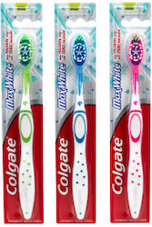 Colgate Max Periuță de Dinți Medie Albastru Roz...