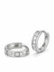 Atofio Kosmima Earrings From 14K White Gold