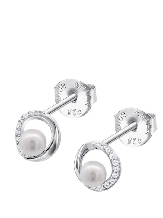 Lotus Watches Ohrringe aus Silber