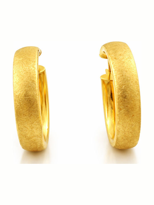 Atofio Kosmima Gold 14K Hoop Earrings