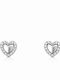 Atofio Kosmima Earrings From 14K White Gold