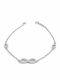 Atofio Kosmima Women's Bracelet From 14K White Gold