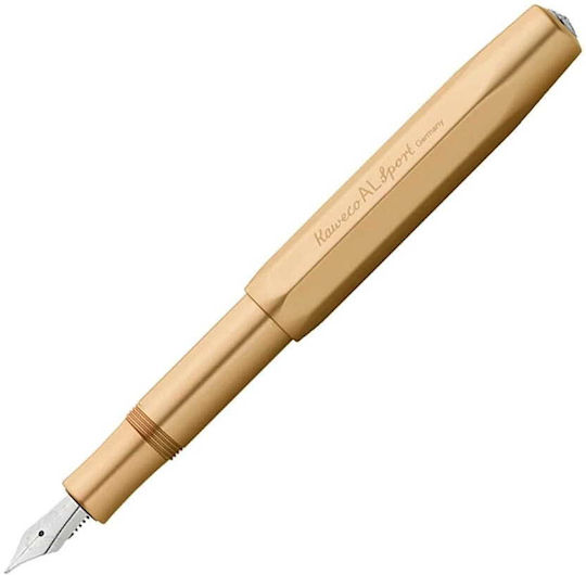 Kaweco Al Sport Gold Se Fountain Pen Ef Extra Fine