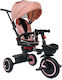 Novus Kinderdreirad Wandelbar mit Elterngriff 4 in 1 für 1-5 Jahre Rosa