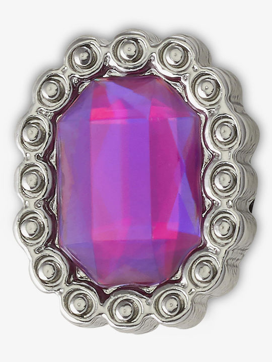 Crocs Jibbitz Charm Gorgeous Purple Gem Μωβ