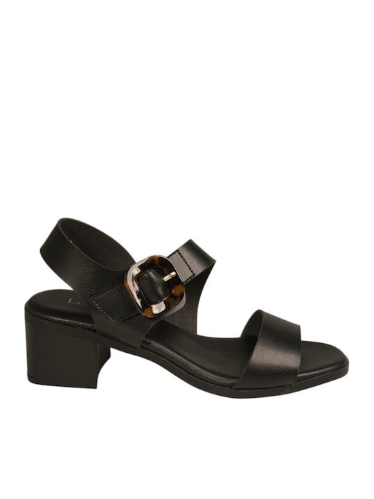 La Coquette Damen Sandalen Anatomisch Schwarz
