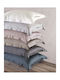 Rythmos Σετ Κουβερλί Υπέρδιπλο Μπεζ Άμμου 235x250cm 3τμχ