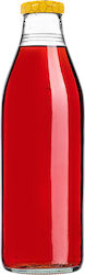 Glas Saftflasche 1l Verschluss winnie Pooh 1 Stück