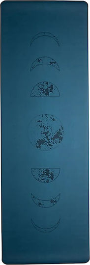 Στρώμα Γιόγκα Pro Yoga Mat Celestial Blue Moon 183cm Ιμάντα Μεταφοράς