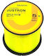 Fishing Line Daiwa Justron Nylon 500m Yellow 0.235mm