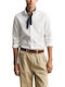 Long Sleeve Cotton Shirt White