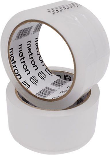 Metron Metron Verpackungsfolie Geräuscharm 48mm x 50m Transparente