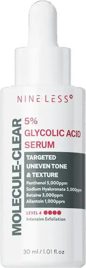 Nine Less Molecule-clear Ser cu 5% Acid Glicolic 30ml