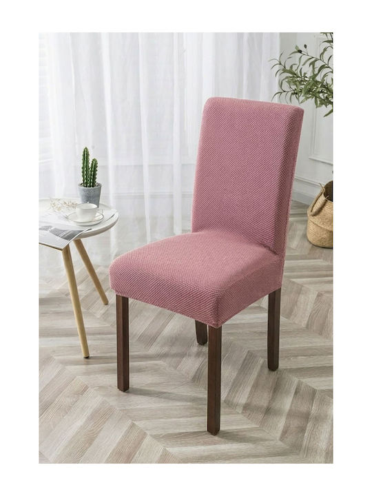Kraft World Elastische Abdeckung Für Stuhl Rosa 40cm