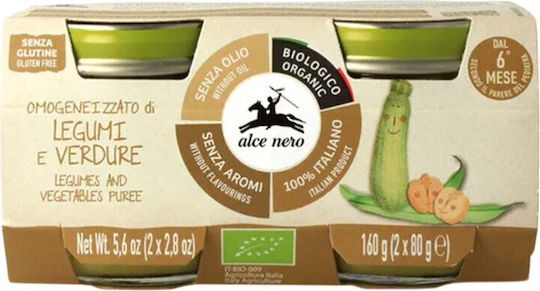 Alce Nero Babynahrung 160g für 6+ Monate