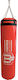 Sport Masters Punching Bag Filled with Height 150cm Red
