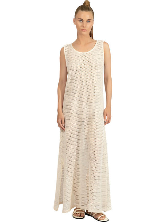 Harmony Women's Maxi Beach Dress Ecru