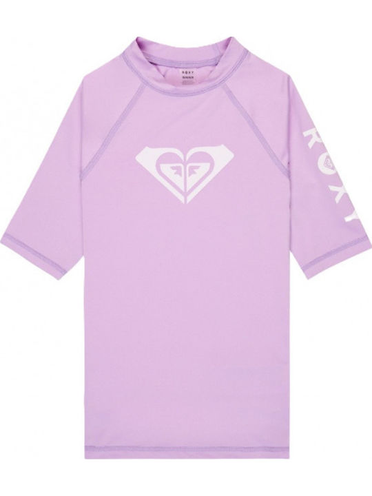 Roxy Whole Hearted Παιδικό Μαγιό Μπλούζα