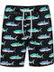 Boardies Παιδικό Μαγιό Μπλούζα Μαύρη