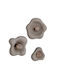 Klikareto Wall Lamp with E27 Socket Gray 44x15x42cm