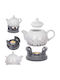 Kadax Ceainic Ceramic Gri 1000ml