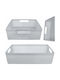 Kadax Plastic Gray Storage Basket 33x26cm