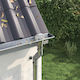 Vidaxl Gutter Protection Sheet 2 Pcs Silver 110 Mm Stainless Steel