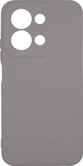 Θήκη Xiaomi Redmi 15c 5g Silky And Soft Touch Silicone Γκρι Σκούρο Με Προστασία Κάμερας
