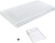 BabyNeeds Baby- und Kinder-Matratze mit Kokosfaser 60cmx120cmx12cm