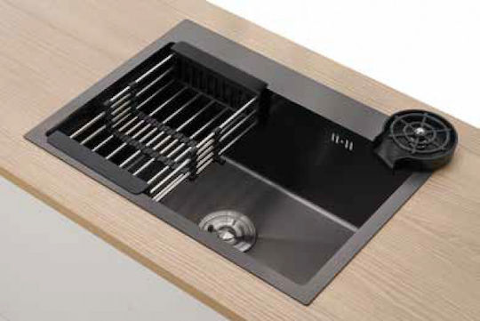 Tema 020.01.036045 Drop-In aus Flüssigem Granit M60xB45cm Schwarz Tema 020.01.036045 Drop-In aus Flüssigem Granit M60xB45cm Schwarz