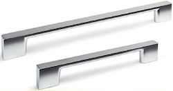 Viobrass Αντικέ Λαβή Επίπλου από Μέταλλο Inox Matt με Απόσταση Κέντρων 32mm 815.