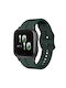 Silicone Strap Green Forerunner Sq2