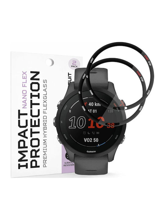 Techsuit Nano Flex Screen Protector για το Garmin Forerunner 255 / Forerunner 255 Music 2τμχ