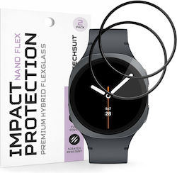 Techsuit Nano Flex Vollflächig Gehärtetes Glas Für Galaxy Watch8 40mm 2Stück Techsuit Nano Flex Vollflächig Gehärtetes Glas Für Galaxy Watch8 40mm 2Stück