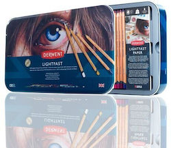 Derwent Lightfast Colored Pencil 100 Pcs In Tin Box Oil-based Colored Pencil Derwent Lightfast Colored Pencil 100 Pcs In Tin Box Oil-based Colored Pencil