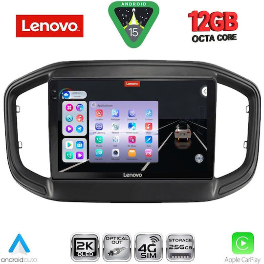 Lenovo Car Audio System for Fiat Strada BMW X1 X3 X4 2020 with Touch Screen 9 inches Lenovo SSZ 12147 CPA