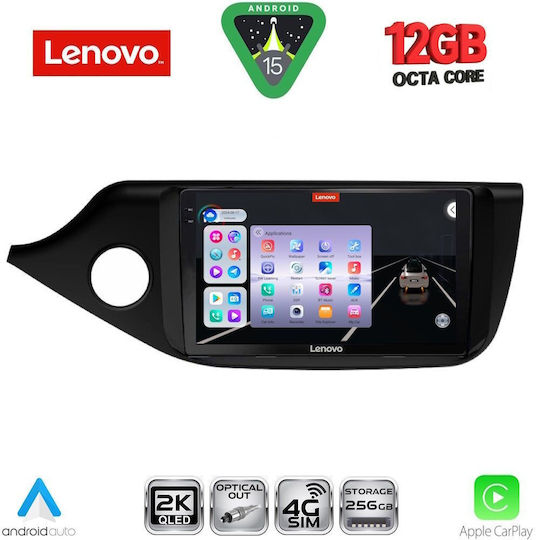 Lenovo Ηχοσύστημα Αυτοκινήτου για BMW X1 / X3 / X4 Kia Ceed 2012-2018 (Bluetooth/USB/WiFi/GPS/Apple-Carplay/Android-Auto) με Οθόνη Αφής 9"