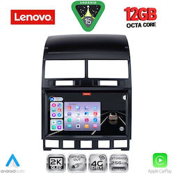 Lenovo Sistem Audio Auto Pentru BMW X1 / X3 / X4 VW Touareg 2003-2011 Bluetooth USB Wi-Fi GPS Apple CarPlay Android Auto Cu Ecran Tactil 9"