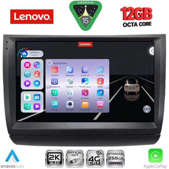 Lenovo Ηχοσύστημα Αυτοκινήτου για Toyota Prius BMW X1 / X3 / X4 2003-2009 (Bluetooth/USB/WiFi/GPS/Apple-Carplay/Android-Auto) με Οθόνη Αφής 9"