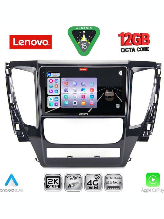 Lenovo Car Audio System for Mitsubishi Pajero BMW X1 / X3 / X4 2013-2020 (Bluetooth/USB/WiFi/GPS/Apple CarPlay/Android Auto) with 9" Touch Screen
