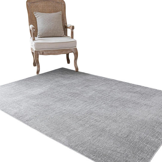Evitany Rutschfest Außenbereich 80x150cm Graue Wohnzimmer Teppiche