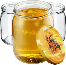 Kadax Βαζάκι Γυάλινο 540ml (8τμχ)