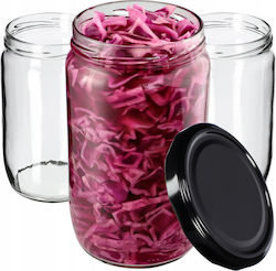 Kadax Glas Gefäß 720ml (8 Stück)