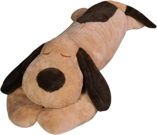 Pencilia Plush Puppy Sleep Pillow Brown Black 60 cm