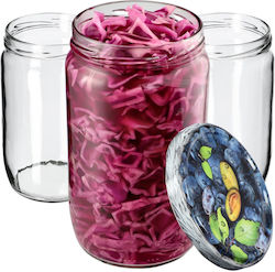 Kadax Glas Gefäß 720ml (8 Stück)