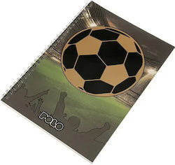 Polo Spiral Ruled Notebook B5 3 Subjects Green